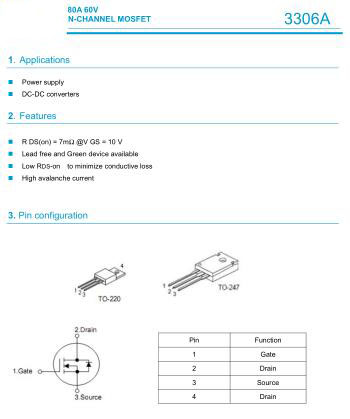 場效應管應用領(lǐng)域