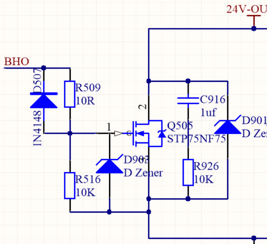MOS管保護電路實測，分析